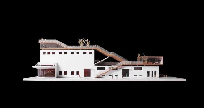 BIM Architecture | Reform of Jiading Chaoyang Village Rice Drying Factory/Fengmao Architecture