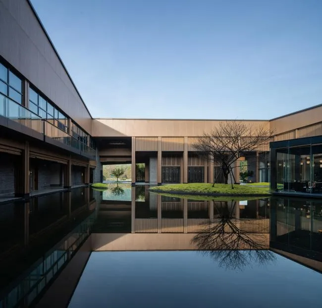 BIM Architecture | Jiuxiyue Lianhua Town - Zhengqing and Yashan Temple/Shanghai Riqing Architectural Design