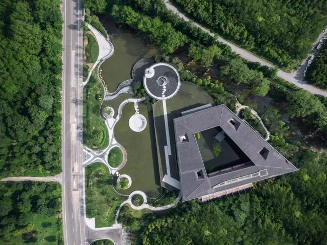 BIM Architecture | Jiuxiyue Lianhua Town - Zhengqing and Yashan Temple/Shanghai Riqing Architectural Design