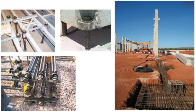 Prefabricated research | Anchor connection bolts
