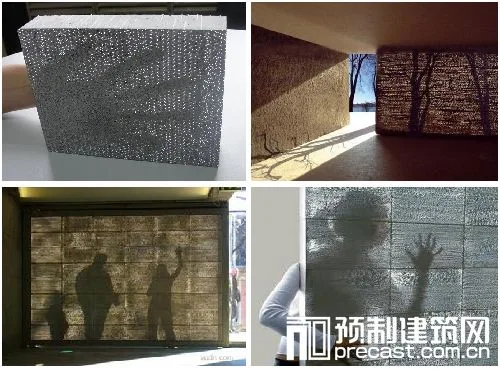 Prefabricated research | Transparent concrete