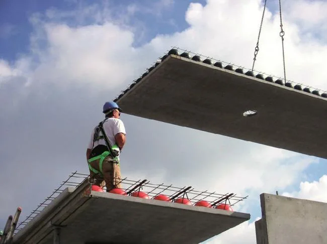 Prefabricated research | Plastic ball floor slab