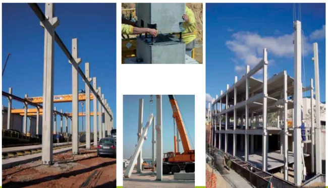 Prefabricated research | Column base connection seat