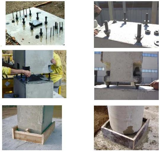 Prefabricated research | Column base connection seat