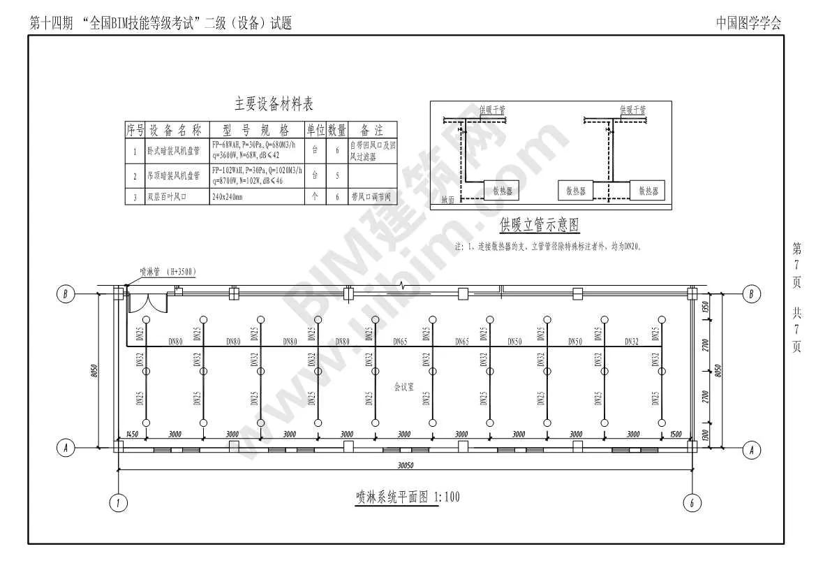 The 14th National BIM Skill Level Examination Level 2 Equipment Professional Test Questions Download