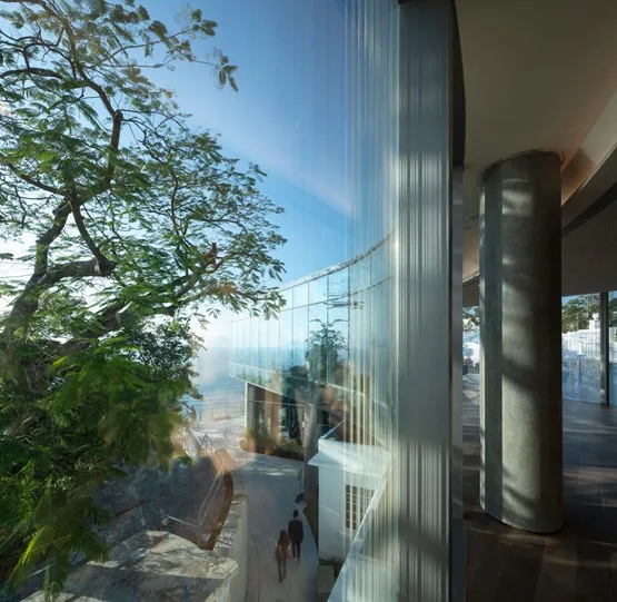 BIM Architecture | Dream Architecture Studio designs' Hong Kong University of Chicago Center 'on a hillside