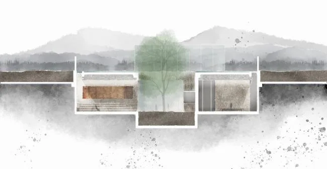 BIM Architecture | Reading under the Lake, Time for Tree Shadows to Pass/Water Phase Design