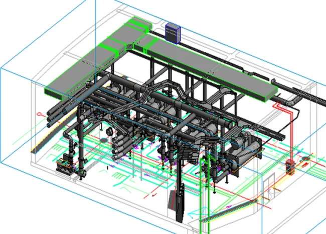 BIM Data | Revit Model - Refrigeration Room Model