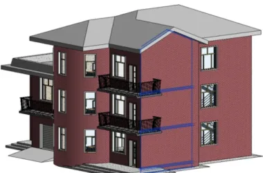 BIM Data and Revit Model of a Three-Story Villa-BIM WORLD