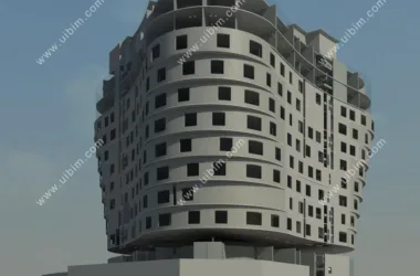 Complete Hotel BIM Project Package: Civil, Equipment, Pipeline Models with Revit Structural, HVAC, Electrical, and Plumbing Systems-BIM WORLD