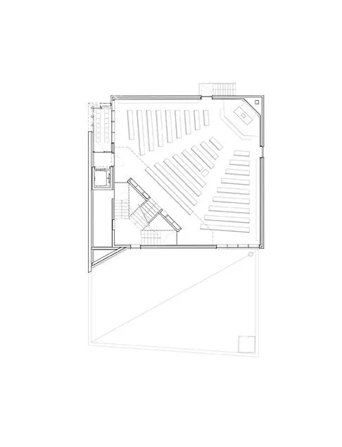 BIM architecture | Diagonal construction of lightweight 'wings': Swiss New Apostolic Church/Localized Architecture