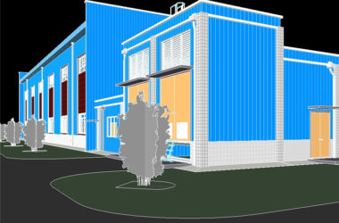 BIM Data and Revit Model for Air Compression Station Project-BIM WORLD