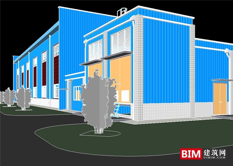 BIM Data and Revit Model for Air Compression Station Project