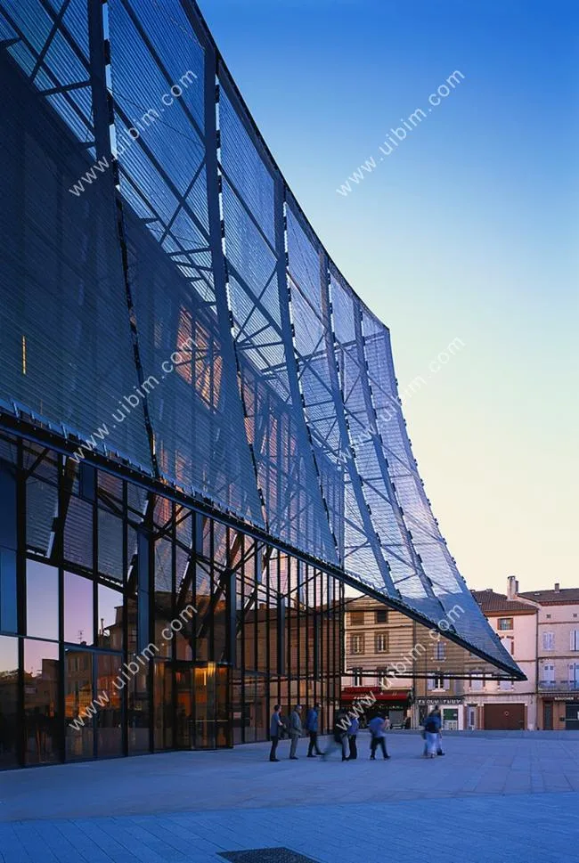 BIM Architecture | Lightly Hidden Under the Sky Curtain: Albi Grand Theatre/Dominique Perrault Architecture