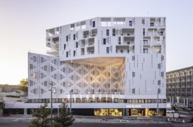 BIM Architecture: Montigny Hotel Complex by Manuelle Gautrand – Elegant and Pure Like White Lace-BIM WORLD