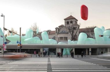 SKNYPL Unveils Inflatable Roof Garden Design for Seoul Using BIM Architecture-BIM WORLD