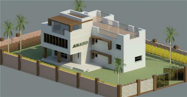 BIM Data and Revit Model of a Two-Story Detached Villa