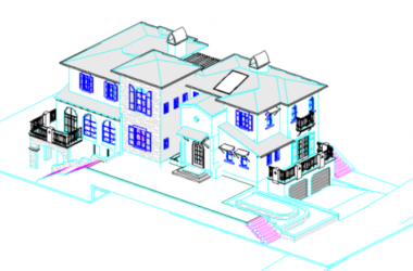 BIM Data and Revit Model for Villa Design-BIM WORLD