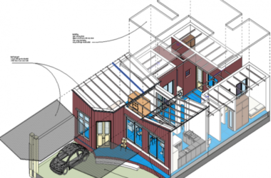 BIM Data and Revit Model for Single-Story Villa Design-BIM WORLD