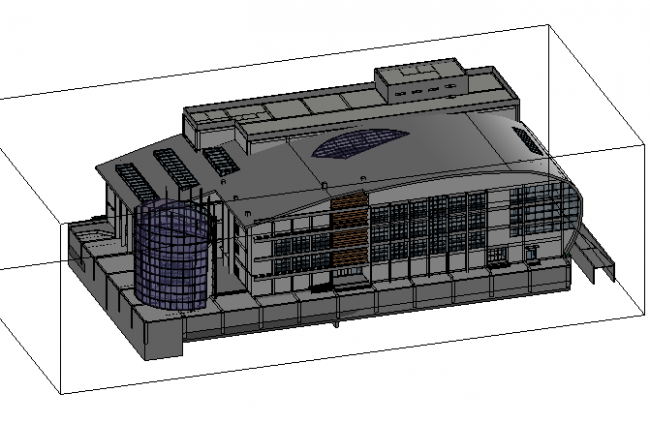 BIM Data and Revit Model for Shopping Mall and Supermarket Design
