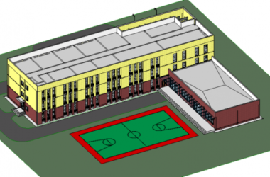 BIM Data and Revit Model: School BIM Project (.rvt)-BIM WORLD