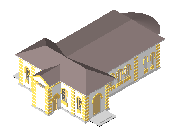 BIM Data and Revit Model for Church Design