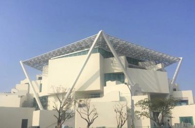 BIM Architecture: Sakamoto’s Tainan Museum of Art Featuring Stacked Blocks Beneath a Pentagonal Roof Canopy-BIM WORLD
