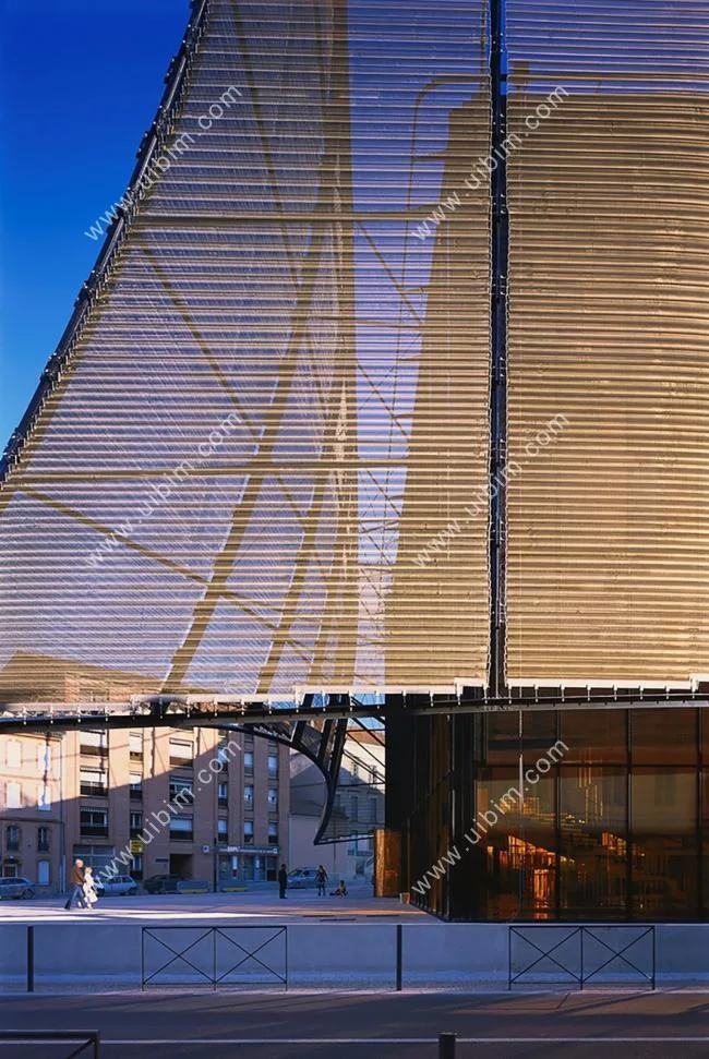 BIM Architecture | Lightly Hidden Under the Sky Curtain: Albi Grand Theatre/Dominique Perrault Architecture