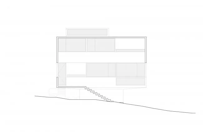 BIM Architecture | Light and Shadow Dance, Simple Forest Dwelling Like Wood and Stone/Luciano Kruk