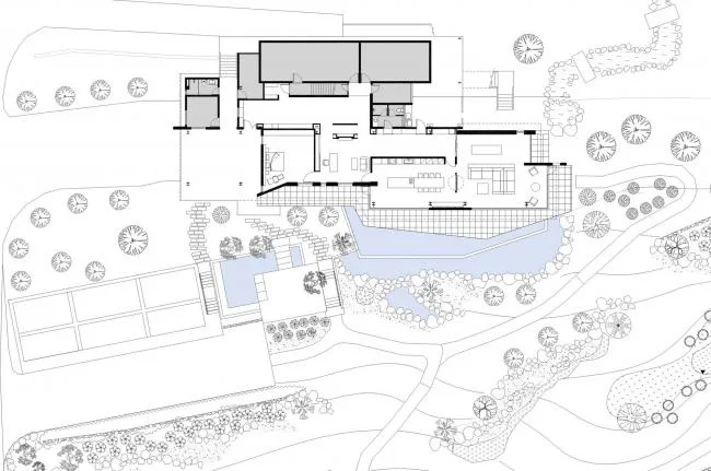 BIM Architecture | Horizontal Extension of "Landscape" Home/Original Architectural Firm