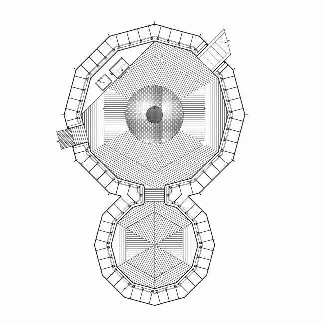 BIM Architecture | Like an Adventure in the Jungle: Anhui Qiyunshan Freedom Home Tree House "UFO"/Jinglan Architecture