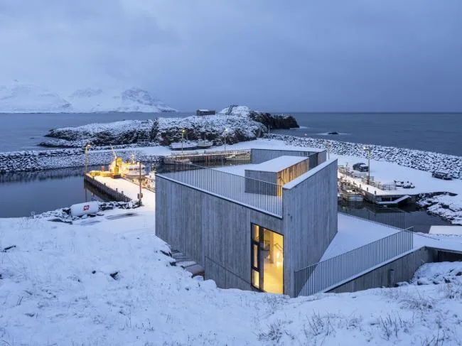 BIM Architecture | The Giant Stone Guarding the Fjord: East Borgafjord Visitor Center/Andersen& Sigurdsson Architects