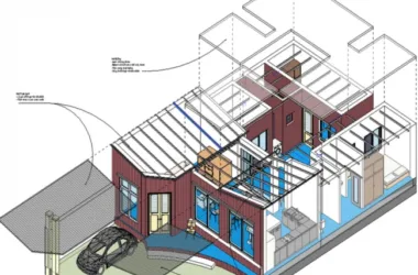BIM Data and Revit Model for Single-Story Villa Design-BIM WORLD