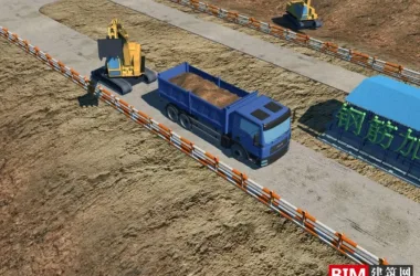BIM Data and Revit Model for Residential Construction Site Simulation-BIM WORLD