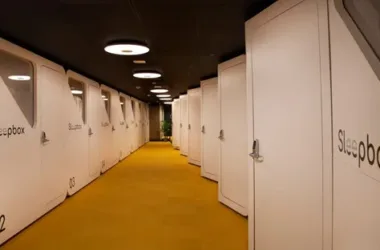 BIM Architecture: Installing a Private Sleep Cabin at Dulles International Airport-BIM WORLD