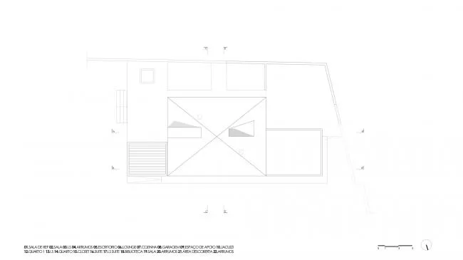 BIM Architecture | Roof Plan: NVC Residential/Salworks in Portugal