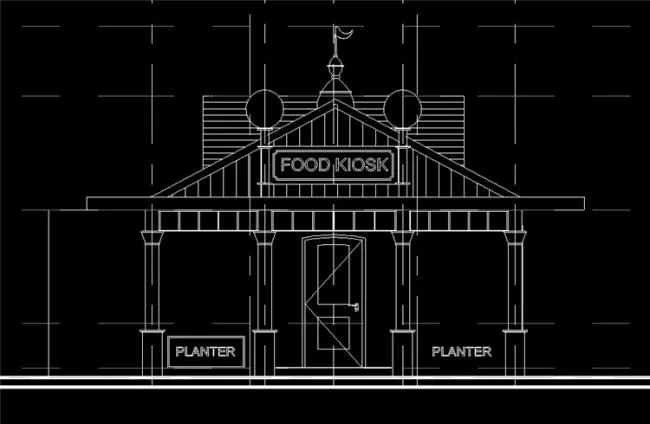 BIM Data | Revit Model - Shanghai Disney Food Store
