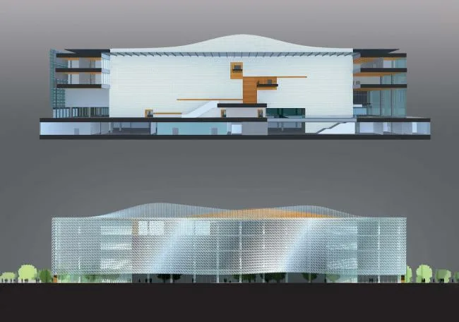 BIM Architecture | Shenzhen Bao'an Cultural Complex/Yan Xunqi Architectural Firm