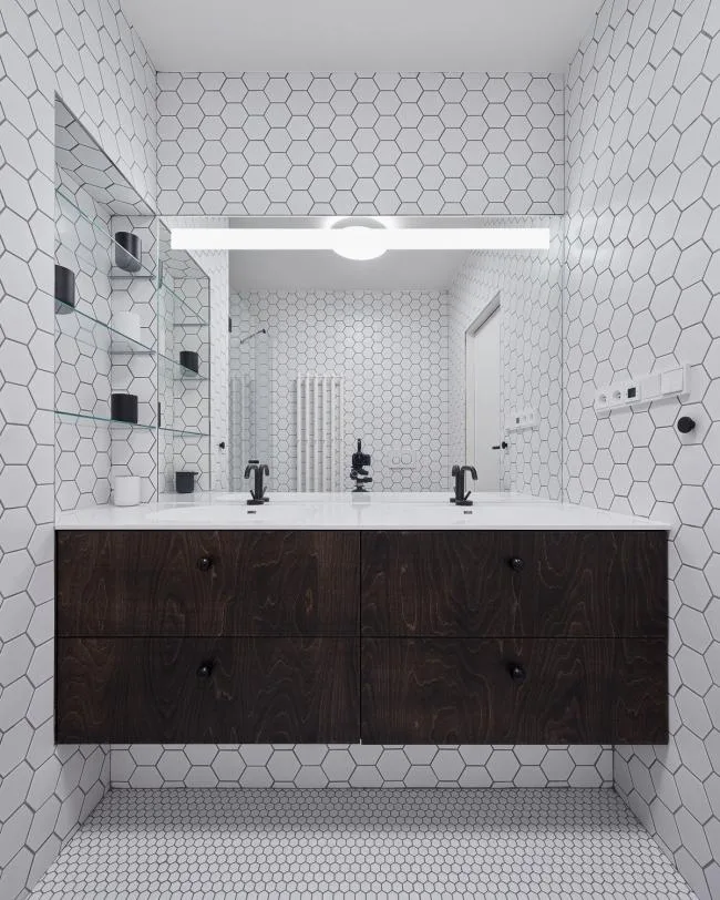 BIM Architecture | A playful white small house: Prague Vacation Home/Atelier 111 Architekti