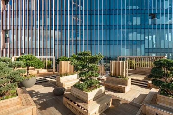 BIM architecture | SOM completes double cantilever 'Manhattan Attic Garden Building'