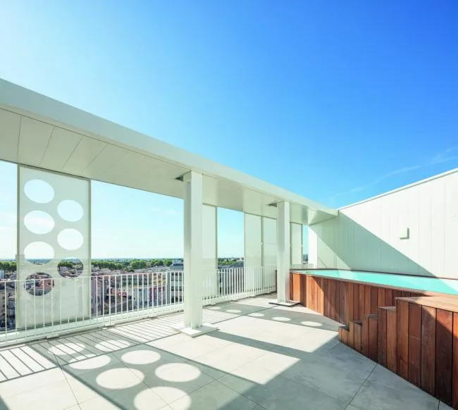 BIM Architecture | Elegant and Holy Like a Pure White Lace Skirt: Montigny Hotel Complex/Manuelle Gautrand Architecture
