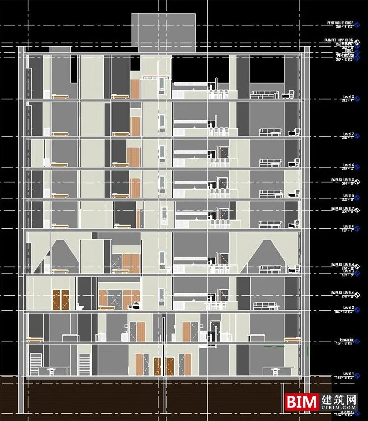 BIM Data | Revit Model - BIM Model for High rise Office Buildings