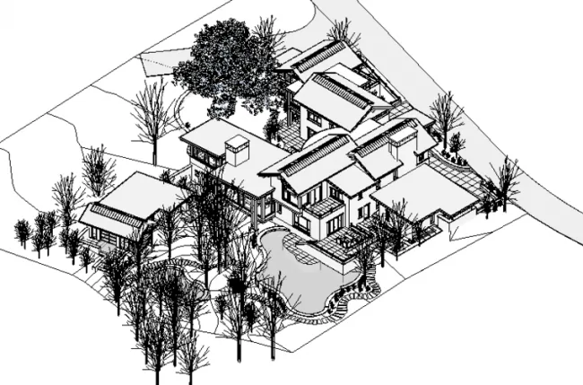 BIM Data | Revit Model - Group Building Model