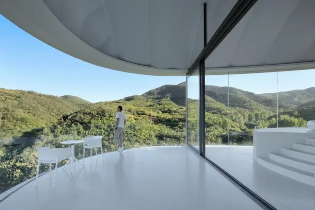 BIM Architecture | Suspended "Cloud": Mount Taishan Jiunvfeng Study/gad · line+studio