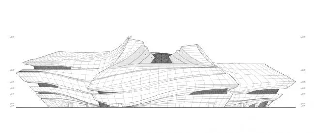 BIM Architecture | Changsha Meixi Lake International Cultural and Art Center/Zaha Hadid Architects