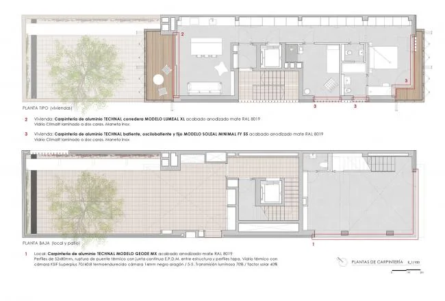 BIM Architecture | Light and Shadow Circulation Brings Warm Texture - Four Friends Apartment in Spain