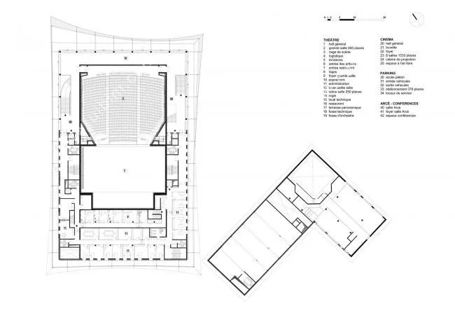 BIM Architecture | Lightly Hidden Under the Sky Curtain: Albi Grand Theatre/Dominique Perrault Architecture