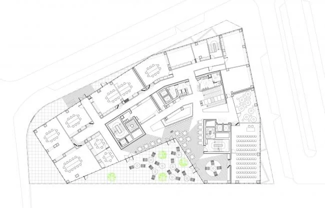 BIM Architecture | Elegant and Holy Like a Pure White Lace Skirt: Montigny Hotel Complex/Manuelle Gautrand Architecture