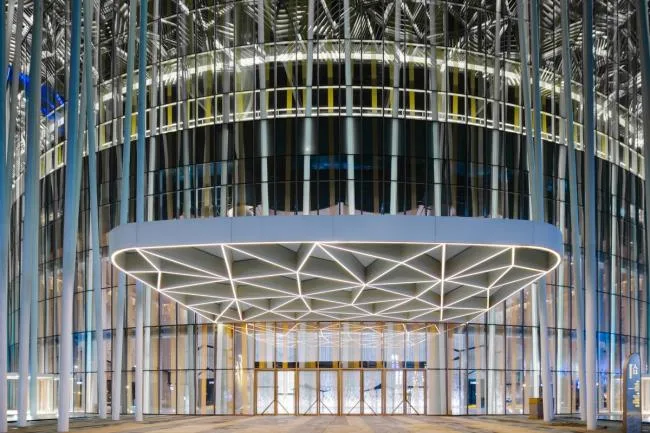 BIM Architecture | "Bamboo Forest" Walk: the Taihu Lake Lake Theater/SCA | Steven Chilton Architects