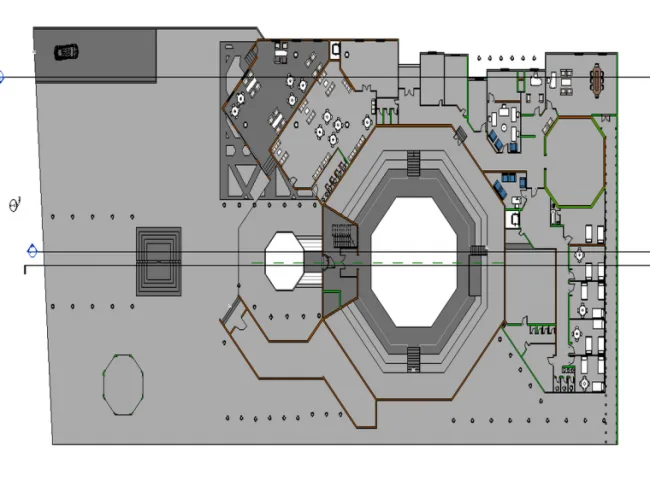 BIM Data | Revit Model - Gymnasium BIM Model